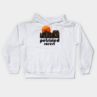 Retro Petrified Forest ))(( Tourist Souvenir National Park Design Kids Hoodie